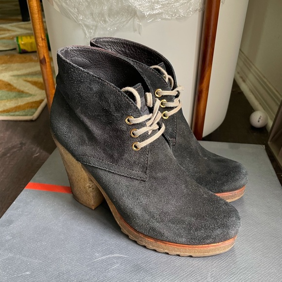 Prada Suede Bootie size 35 - Picture 1 of 5